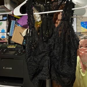 Torrid Curve Size 1 no wire racer back bralette